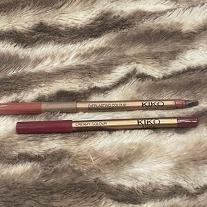 Kiko Milano Everlasting Colour Lip Liner and Creamy Colour Comfort Lip Liner Set